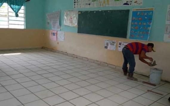 Rehabilita Ayuntamiento de Comalcalco cocinas y desayunadores de tres escuelas