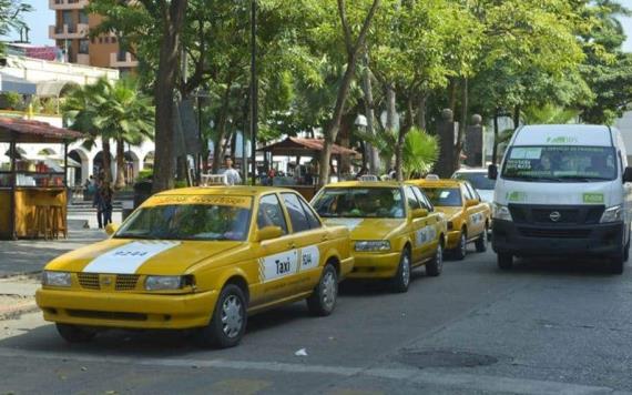 Reportan saldo blanco en taxis durante temporada decembrina