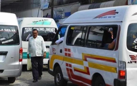Disminuyen robos en transporte público en Villahermosa