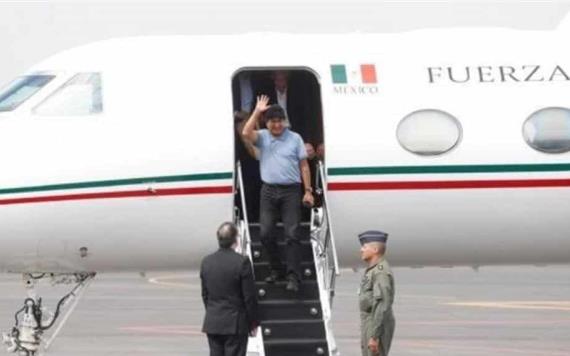 Reserva Sedena por cinco años el vuelo que trajo a Evo Morales