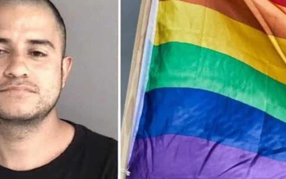 Condenan a hombre a 17 años de prisión por quemar bandera LGBT