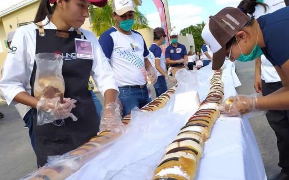Yucatán logra récord Guinness con Rosca de Reyes