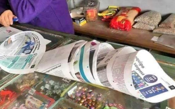 Regresan cucuruchos de papel tras la prohibición de bolsas de plástico
