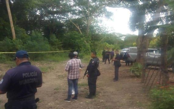 Hallan fosa clandestina con restos humanos en Nacajuca