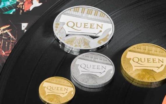 Lanzan moneda conmemorativa de Queen