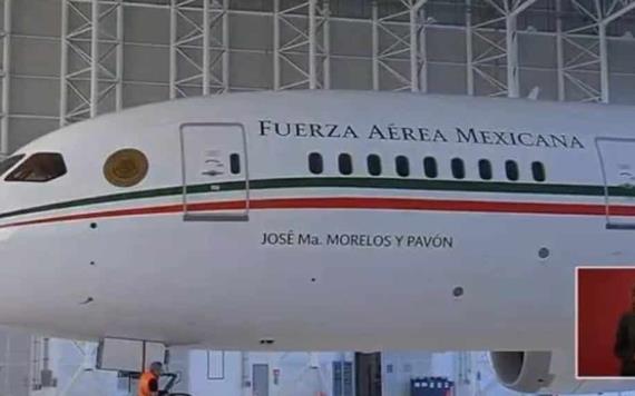 Empresario busca comprar el avión presidencial