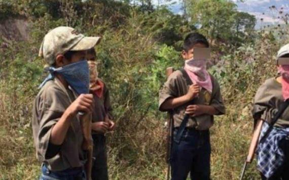 Arman a niños para vigilar comunidades de Guerrero