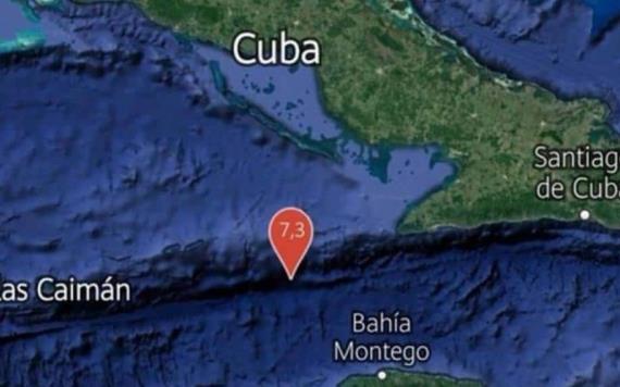 Se registra sismo de magnitud 7.3 en Cuba