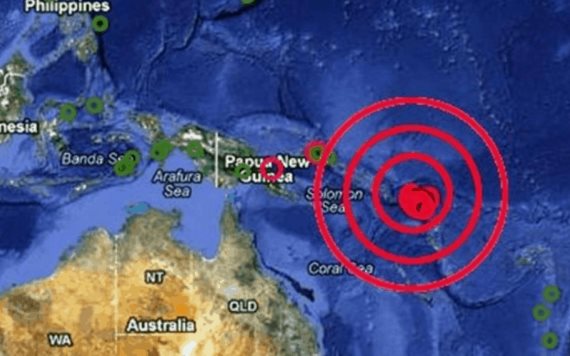 Registran sismo de magnitud 6.0 en las Islas Salomón