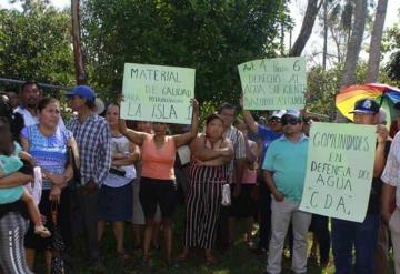 Repararán planta potabilizadora de agua de la Isla