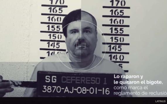 Revelan imágenes inéditas de la detención de El Chapo Guzmán