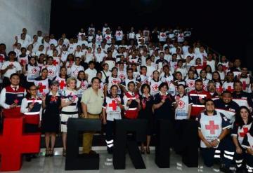 Así celebró la Cruz Roja delegación Tabasco su aniversario