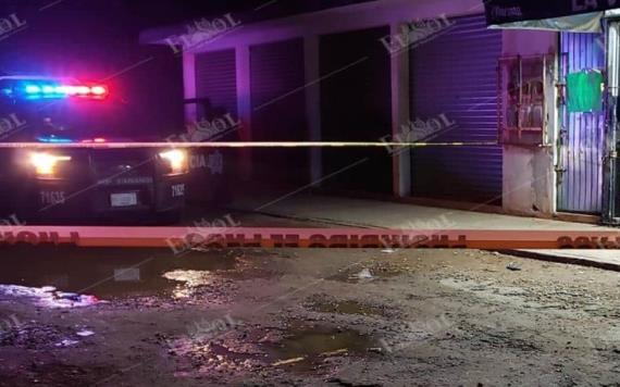 Encuentran hombre muerto en el municipio de Centro; lo hirieron con un arma blanca