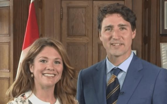 La esposa del primer ministro de Canadá dio positivo por Covid-19
