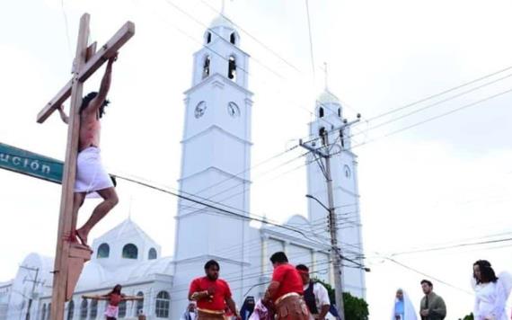 Por ahora, alistan viacrucis de Tamulté; esperan indicaciones de la Secretaría de Salud