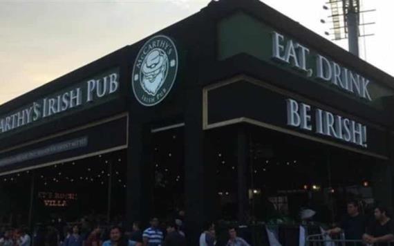 Anuncia McCarthys Irish Pub cierre de sus 3 sucursales en Villahermosa, por coronavirus