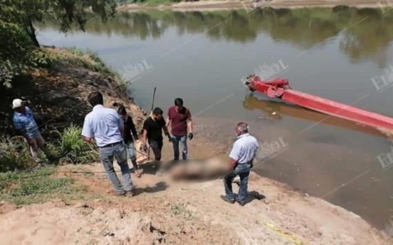 Encuentran cuerpo sin vida de un hombre en el río Grijalva