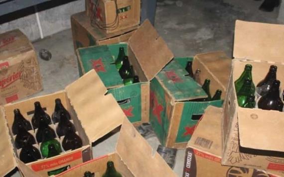 Clausuran clandestino por venta ilegal de bebidas alcohólicas en Emiliano Zapata