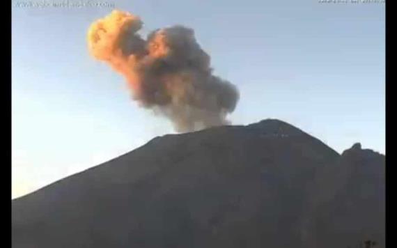 Registran explosión en el volcán Popocatépetl, sucedió después de la erupción del volcán Krakatoa