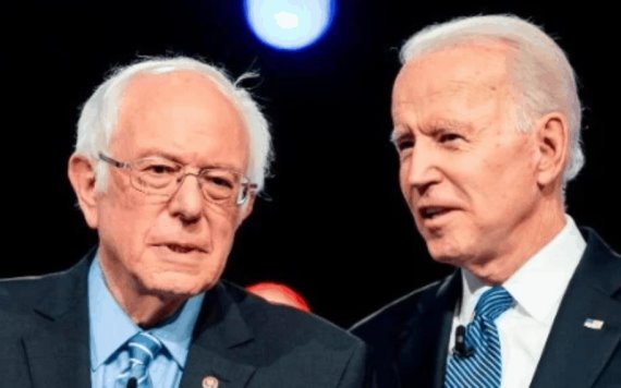 Bernie Sanders se une a Biden para ir contra Donald Trump