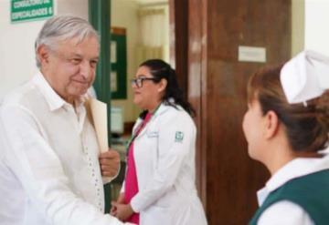 Exhorta el presidente López Obrador a respetar y reconocer al personal médico