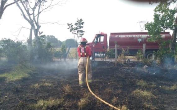 Reportaron al menos 21 incendios solo durante el domingo en Tabasco