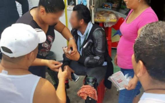 Machetean a cobrador en Cárdenas; le lastiman los dedos de la mano