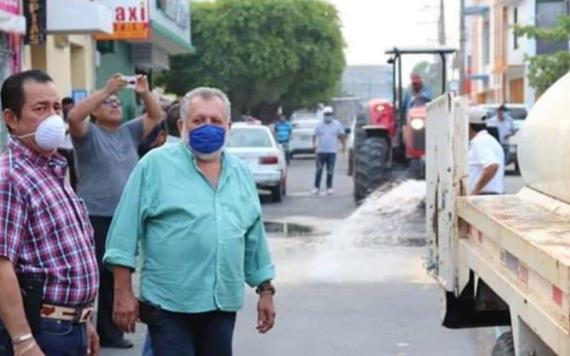 Blindan entradas de municipios de Tabasco contra el COVID-19