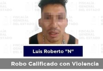 Asegura FGE a sujeto acusado de robo con violencia en Jalpa de Méndez