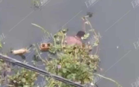 Hombre salió a nadar al río Grijalva y ya no volvió, murió ahogado