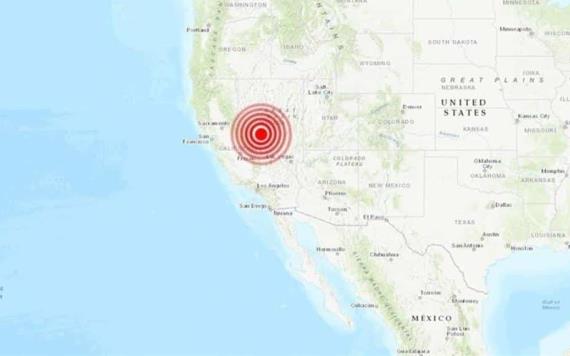 Registran sismo de 6.5 en Nevada y California, Estados Unidos