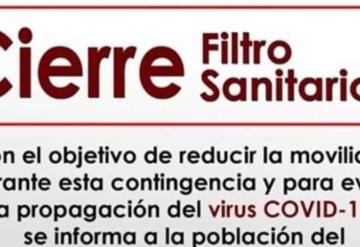 Otro municipio se suma y cierra sus accesos