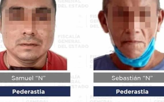 Aseguran a dos presuntos pederastas en Villahermosa y Cunduacán