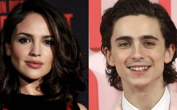 Captan a Eiza González y Timothée Chalamet besándose en playas mexicanas