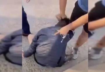 VIDEO: Tremenda lección le dan a delincuente por asaltar a una abuelita