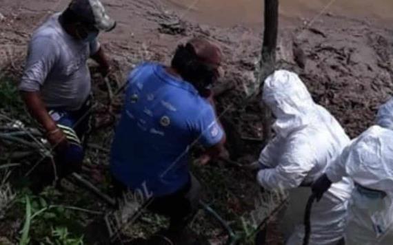 Rescatan el cuerpo de un hombre en el río Usumacinta