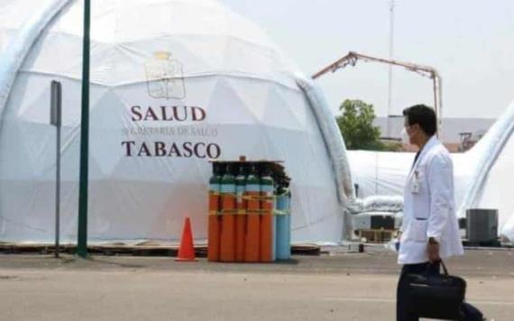 Instalarán burbuja hospitalaria en el Parque Tabasco
