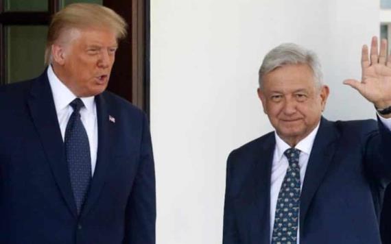 Hay invitación abierta para que Trump visite México: López Obrador