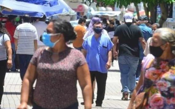 Centro de Villahermosa registra afluencia diaria de 6 mil visitantes en plena pandemia