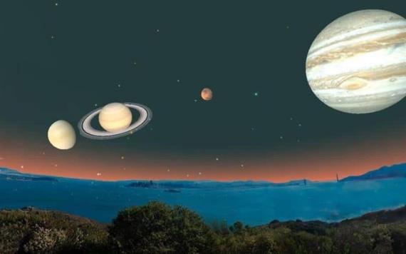 Este 19 de julio podrás ver 5 planetas en el cielo, ¡sin telescopio!