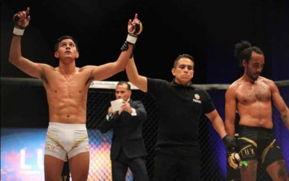 César Vázquez se lució en Lux Fight League en Monterrey