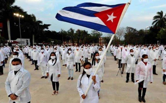 Concluye convenio de México con médicos cubanos; esto fue lo que cobraron por sus servicios