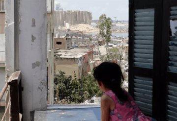 Niños en Beirut sufren traumas tras la explosión