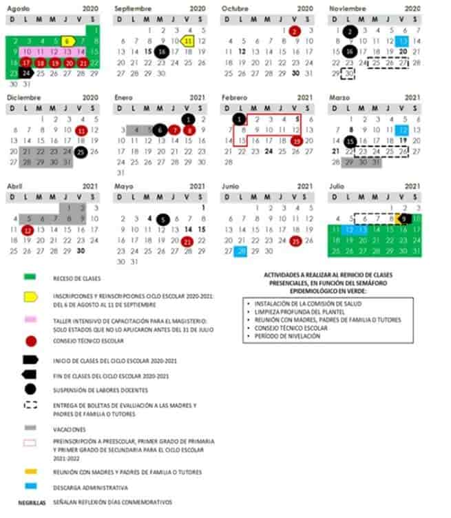 Calendario Escolar 2021 A 2022 : Calendario escolar de ...