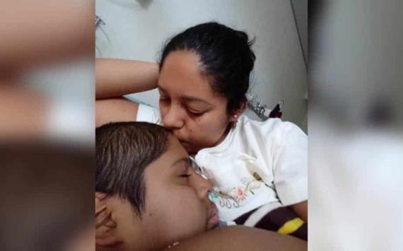 Abenamar pide tu ayuda; padece leucemia y espera una transfusión de sangre en el Hospital del Niño