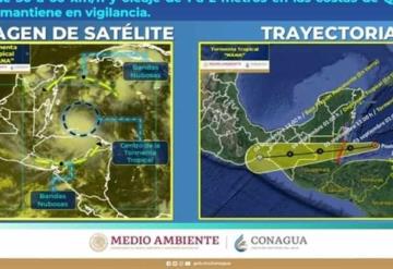 Se pronostican fuertes lluvias en Tabasco, ocasionadas por la Tormenta tropical Nana