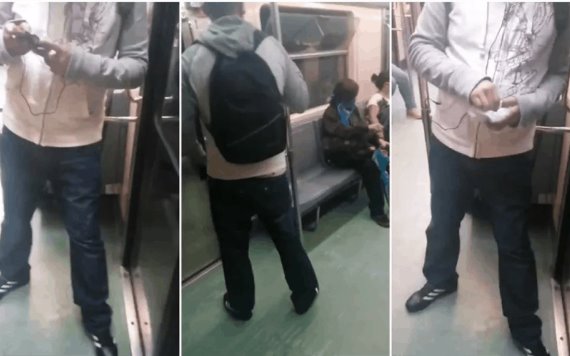 Video:  Usuaria graba a acosador en vagón exclusivo para mujeres del Metro