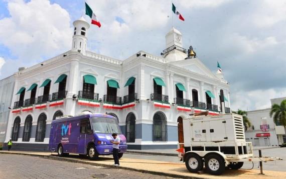 Arrancan preparativos para el grito de independencia en Villahermosa