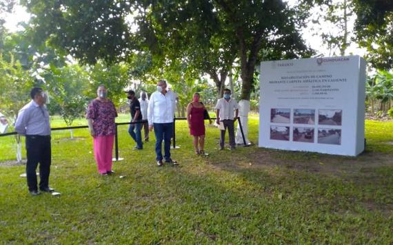 El Gobernador de Tabasco, inicia gira de trabajo por Cunduacán