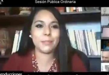 VIDEO: Diputado insulta a su compañera durante sesión virtual